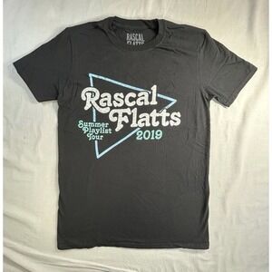 Rascal Flatts tshirt 2019 Summer Playlist Tour Concert‎ mens size Medium